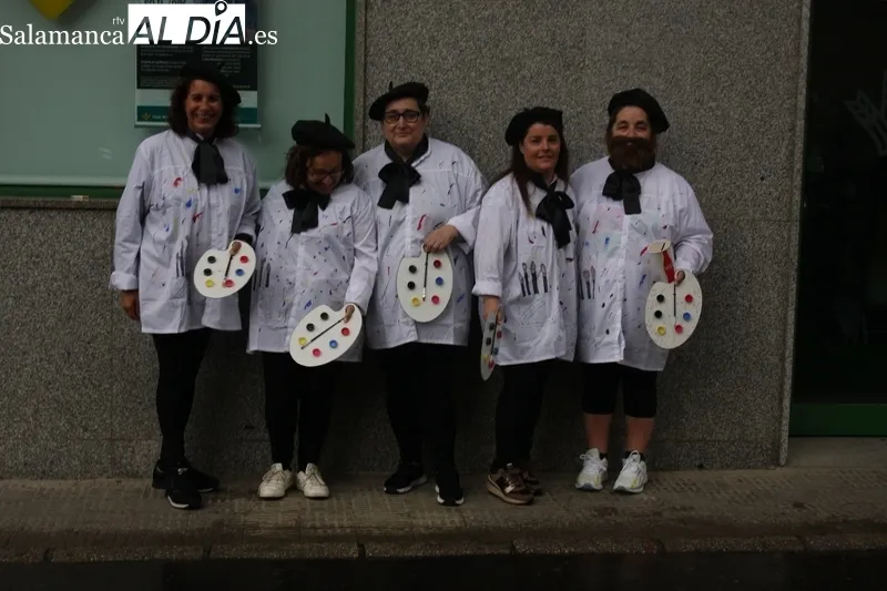 Desfile de disfraces el Jueves de Corpus en Vitigudino  