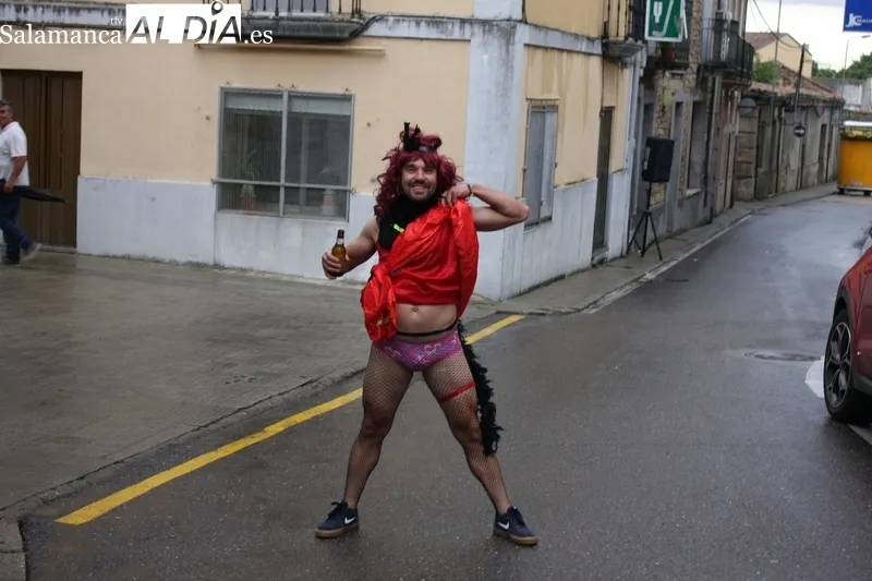 Desfile de disfraces el Jueves de Corpus en Vitigudino  
