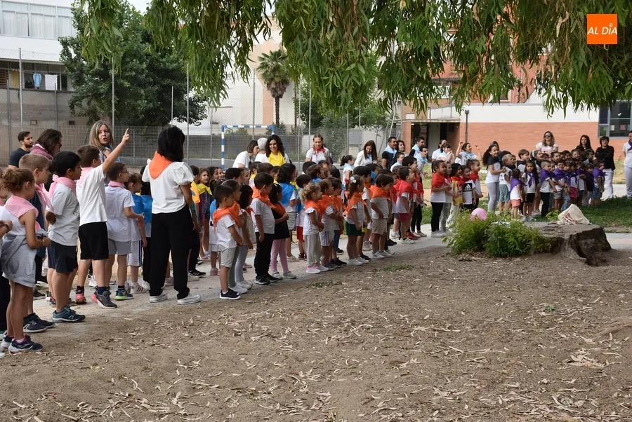Foto 2 - El Colegio San Francisco vive sus propios Juegos Paral&iacute;mpicos