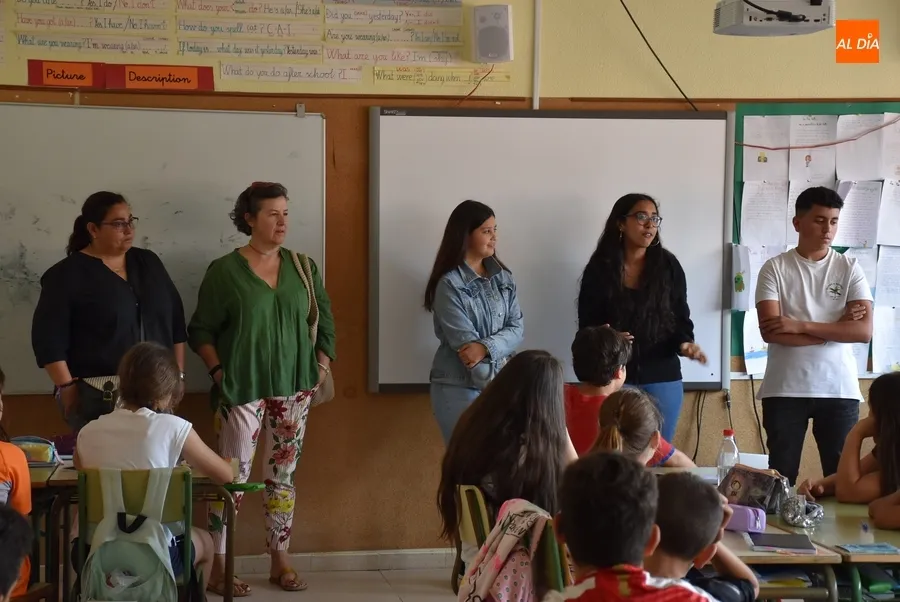 Foto 4 - Los mediadores del Fray Diego se acercan tambi&eacute;n al Colegio Mir&oacute;briga a &lsquo;quitar el miedo&rsquo;