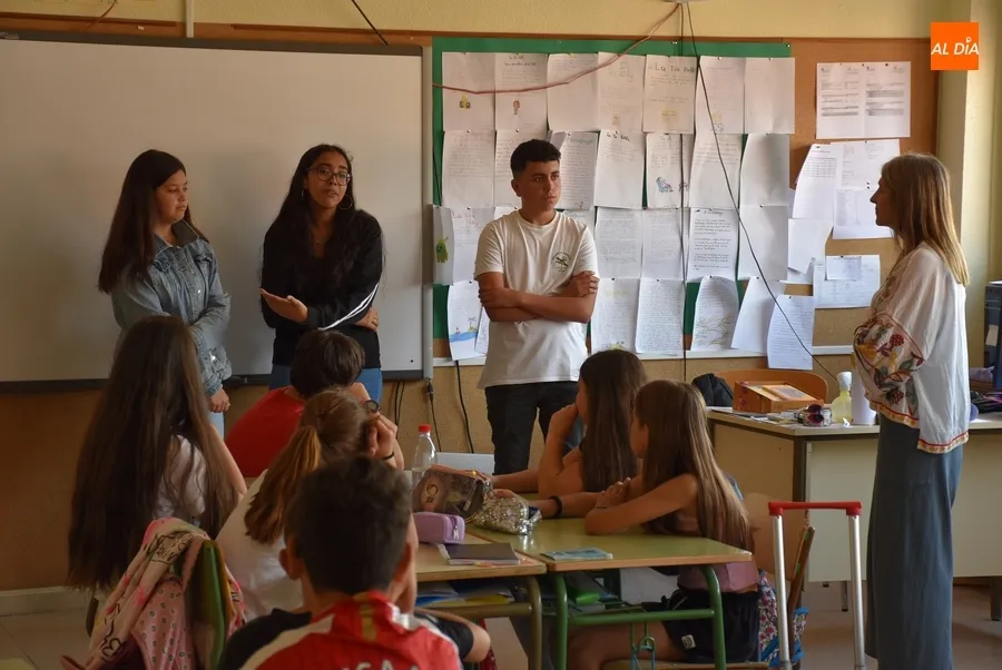 Foto 5 - Los mediadores del Fray Diego se acercan tambi&eacute;n al Colegio Mir&oacute;briga a &lsquo;quitar el miedo&rsquo;