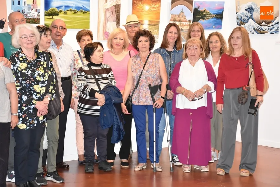 Foto 8 - La &ldquo;gran familia&rdquo; del Taller Municipal de Pintura muestra sus creaciones
