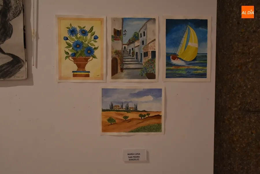 Foto 10 - La &ldquo;gran familia&rdquo; del Taller Municipal de Pintura muestra sus creaciones