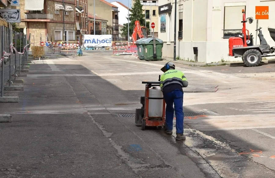 Foto 4 - Cortado al tr&aacute;fico un tramo de la calle Campo de Toledo y otro de la calle San Alb&iacute;n