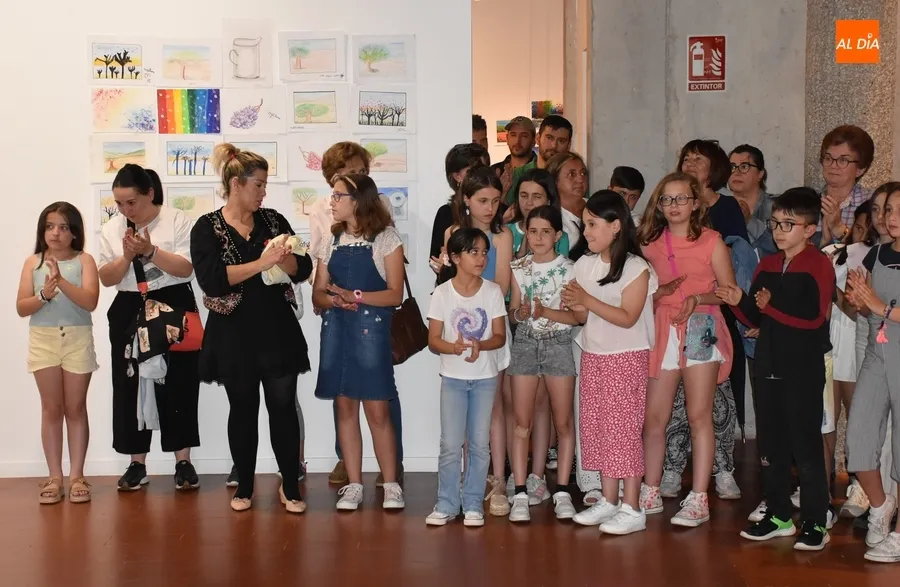Foto 6 - Los &lsquo;Peque&ntilde;os Artistas&rsquo; de los talleres de Pilar Rivero llevan m&aacute;s de 500 trabajos a la Casa de la Cultura