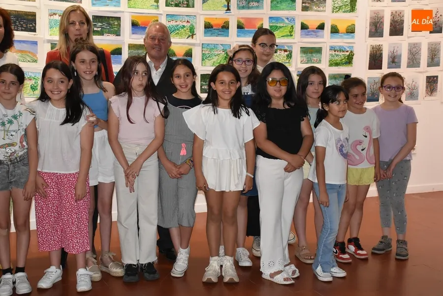 Foto 8 - Los &lsquo;Peque&ntilde;os Artistas&rsquo; de los talleres de Pilar Rivero llevan m&aacute;s de 500 trabajos a la Casa de la Cultura