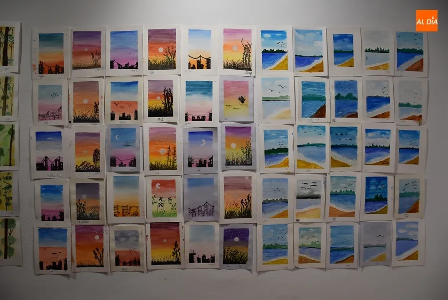 Foto 11 - Los &lsquo;Peque&ntilde;os Artistas&rsquo; de los talleres de Pilar Rivero llevan m&aacute;s de 500 trabajos a la Casa de la Cultura