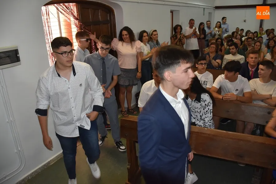 Foto 6 - El IES Fray Diego grad&uacute;a a una nueva promoci&oacute;n de 4&ordm; de la ESO y a la 1&ordf; de FP B&aacute;sica