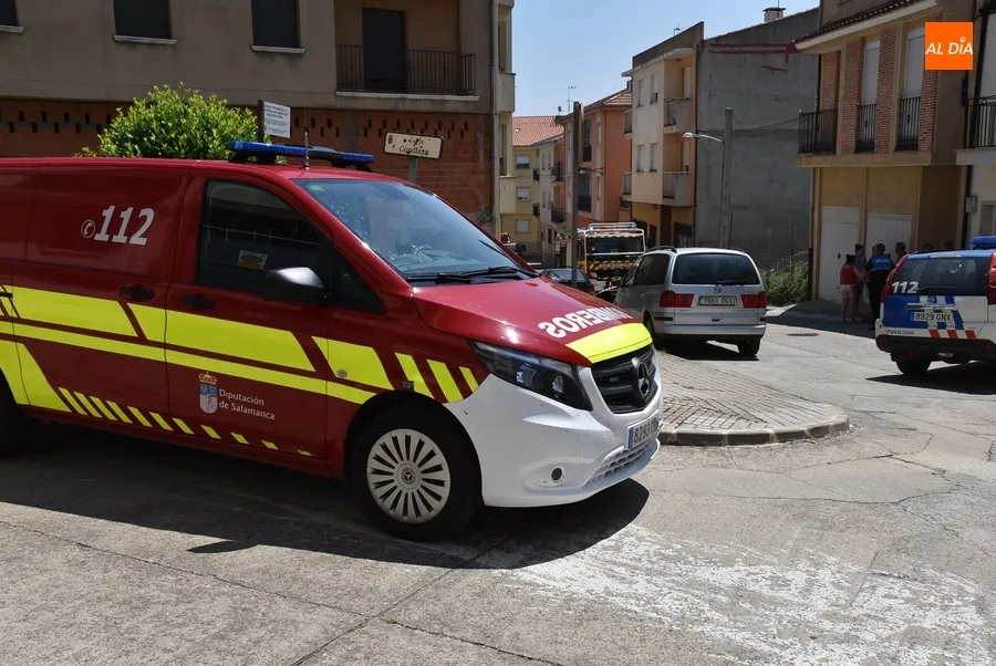 Foto 8 - Herido leve un anciano de 89 a&ntilde;os en el incendio de una vivienda de la calle Gerona