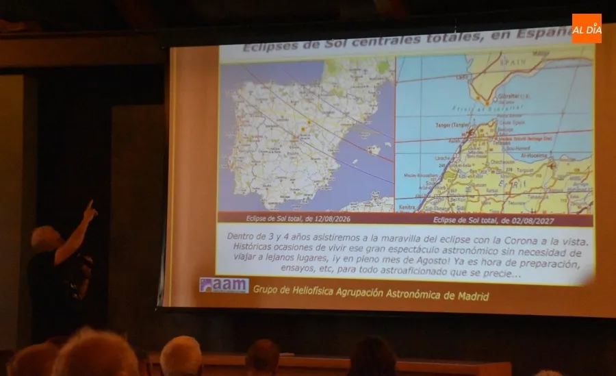 Foto 8 - Los eclipses solares de 2026 y 2027, entre las m&uacute;ltiples curiosidades de la doble charla sobre astronom&iacute;a