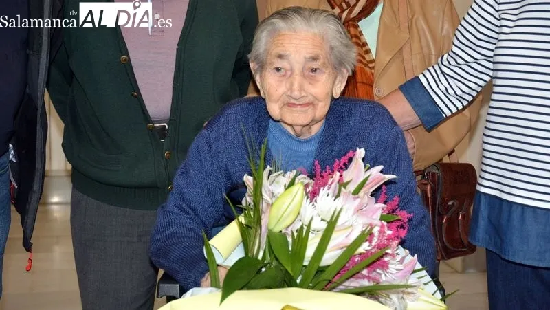 Teresa Prieto recibió el cariño de 