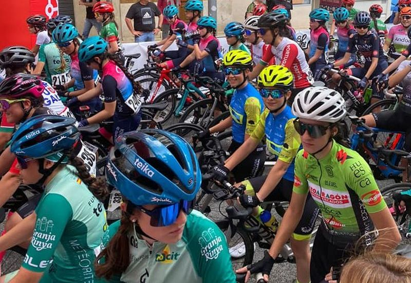 Escuela de Ciclismo Salmantina en Estella