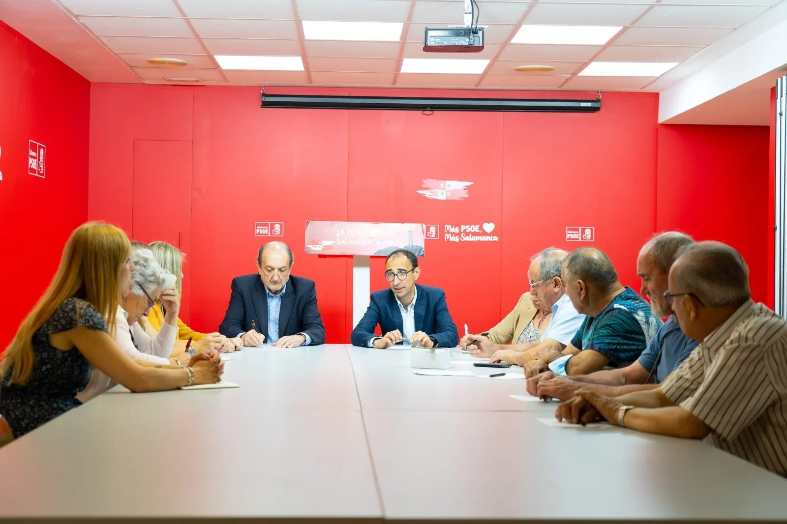 Serrada, en el acto / PSOE