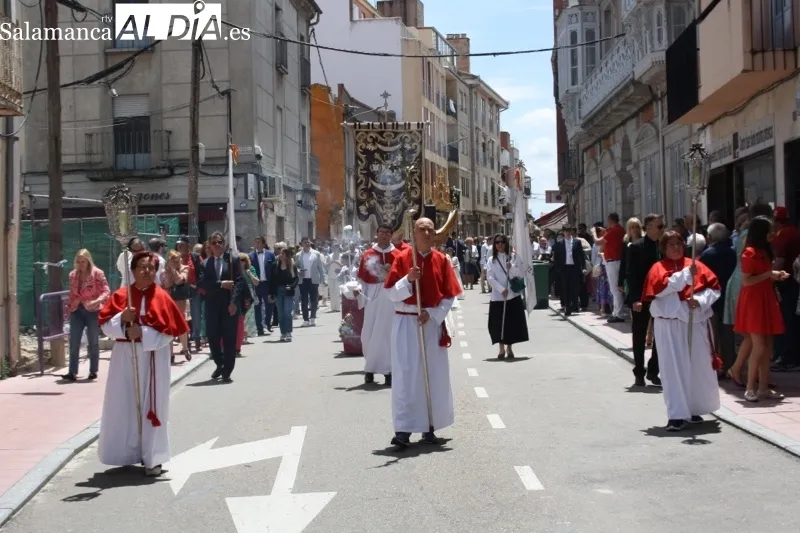Peñaranda ha vivido este domingo su tradicional celebración del Corpus