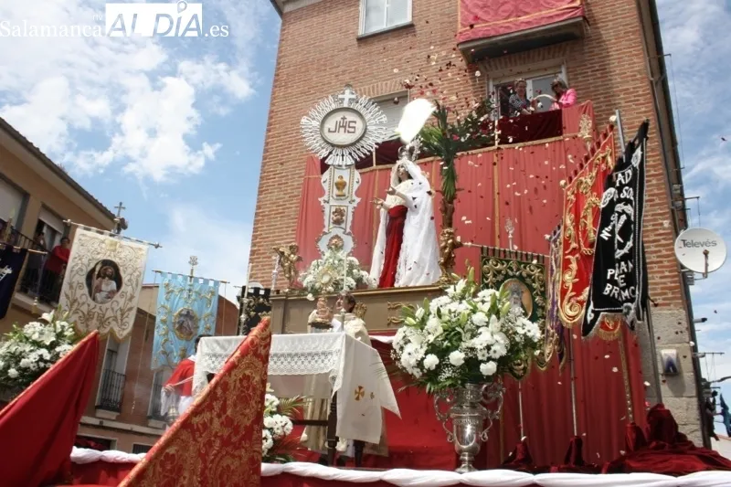Peñaranda ha vivido este domingo su tradicional celebración del Corpus