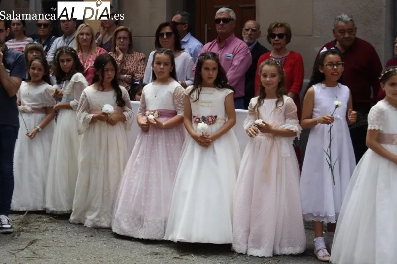 Peñaranda ha vivido este domingo su tradicional celebración del Corpus