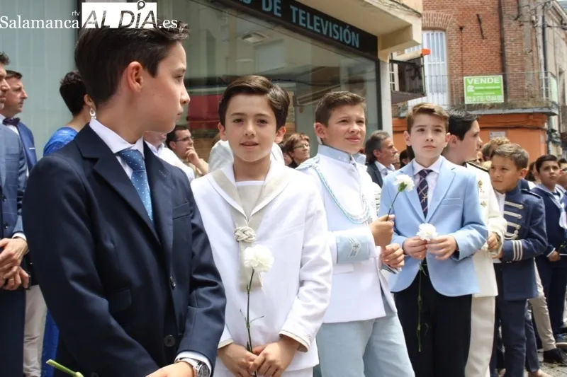 Peñaranda ha vivido este domingo su tradicional celebración del Corpus