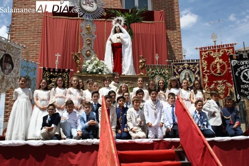 Peñaranda ha vivido este domingo su tradicional celebración del Corpus