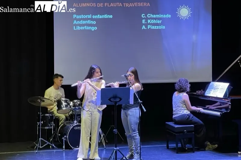 La Escuela Municipal de Música celebraba este martes su segunda jornada de sus conciertos fin de curso