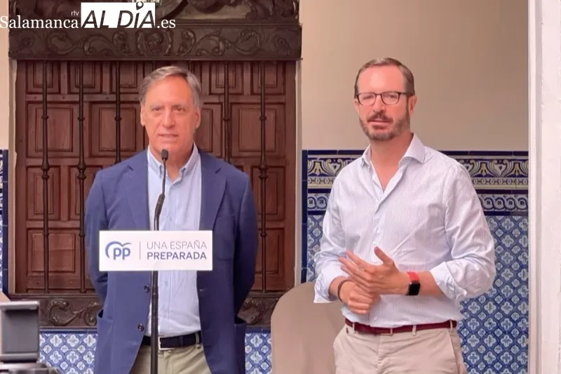 Javier Maroto visitaba este miércoles Peñaranda