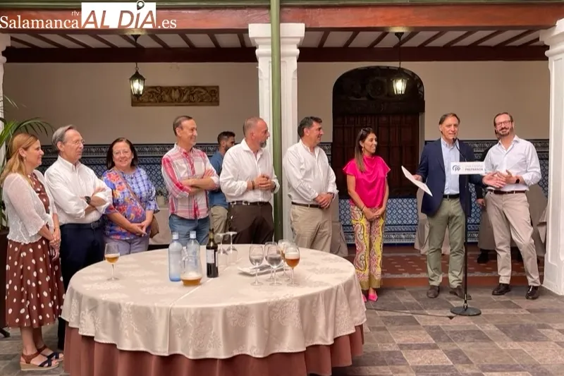 Javier Maroto visitaba este miércoles Peñaranda