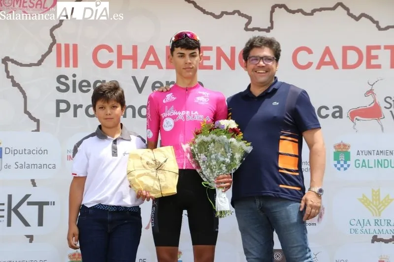 Foto 9 - Aitor Arlandis gana la III Challenge Ciclista Cadete &lsquo;Siega Verde &ndash; Provincia de Salamanca&rsquo;