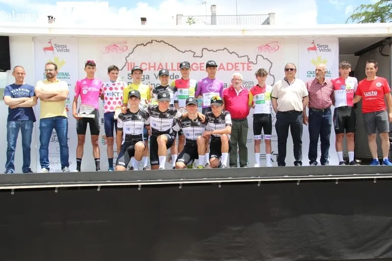 Foto 3 - Aitor Arlandis gana la III Challenge Ciclista Cadete &lsquo;Siega Verde &ndash; Provincia de Salamanca&rsquo;