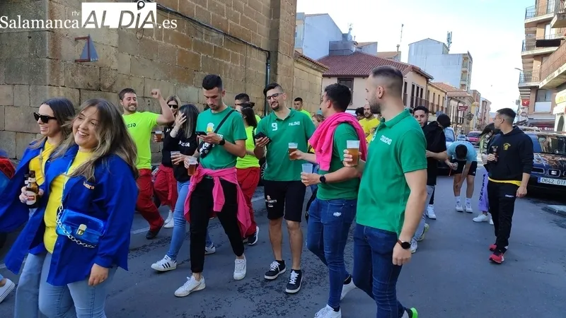 Chupinazo de los Corpus 2023 en Vitigudino
