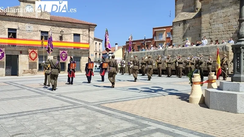 Jura de Bandera para personal civil en Vitigudino / CORRAL Y SÁNCHEZ