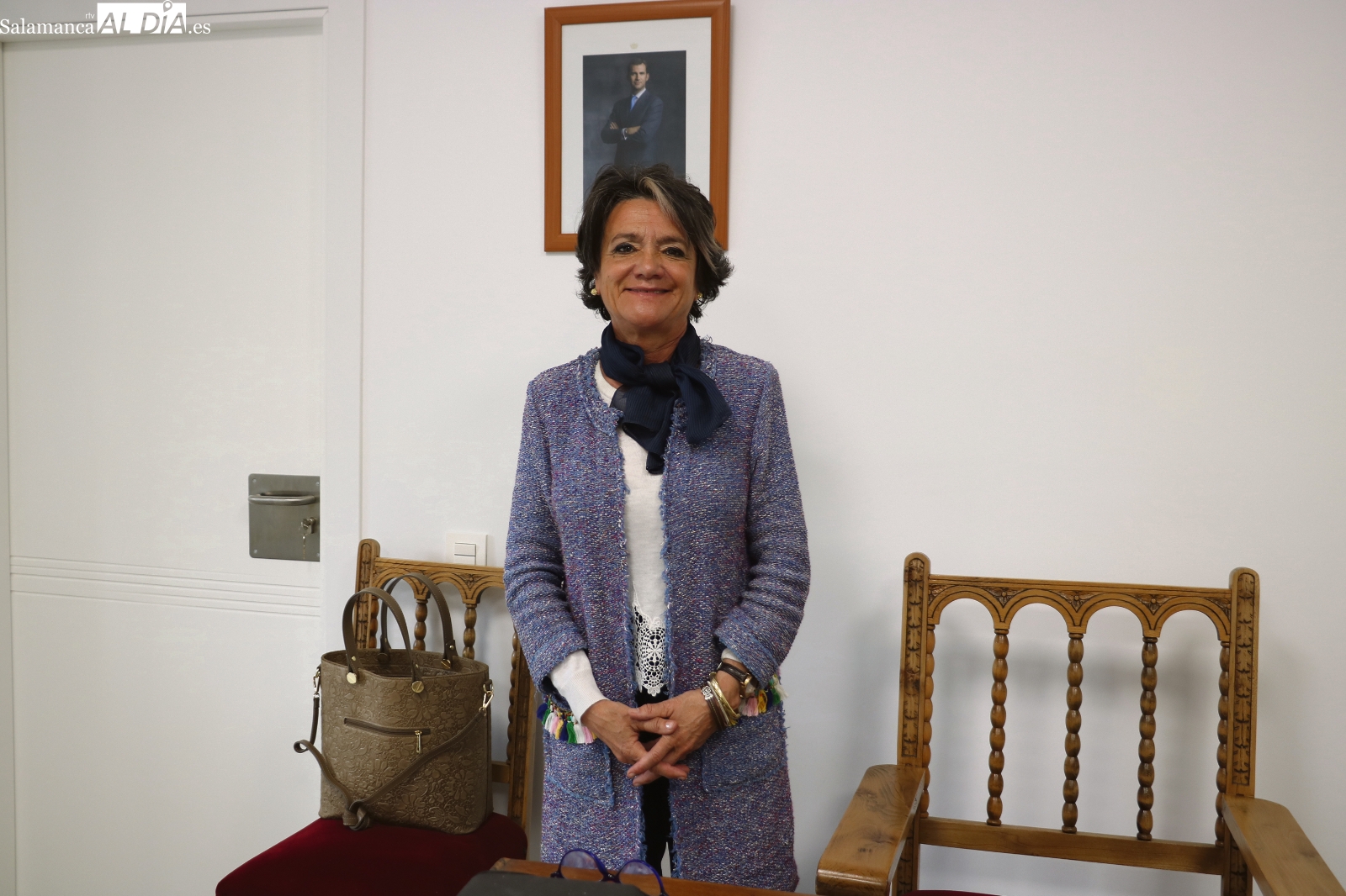 Luisa de Paz, alcaldesa en funciones y candidata del PP a la Alcaldía de Vitigudino / CORRAL