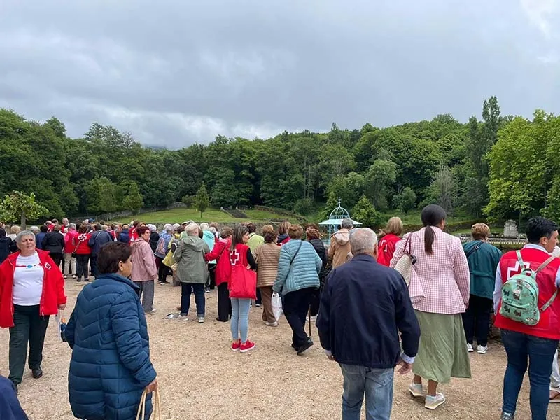 Foto 3 - Los mayores de la provincia disfrutan de B&eacute;jar a pesar de la lluvia