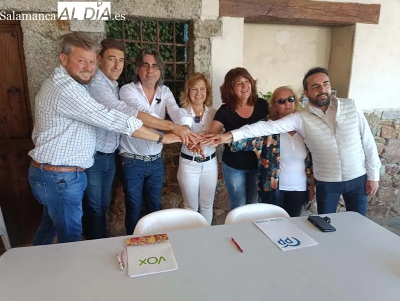 Foto 3 - PP y VOX llegan a un acuerdo de legislatura en B&eacute;jar