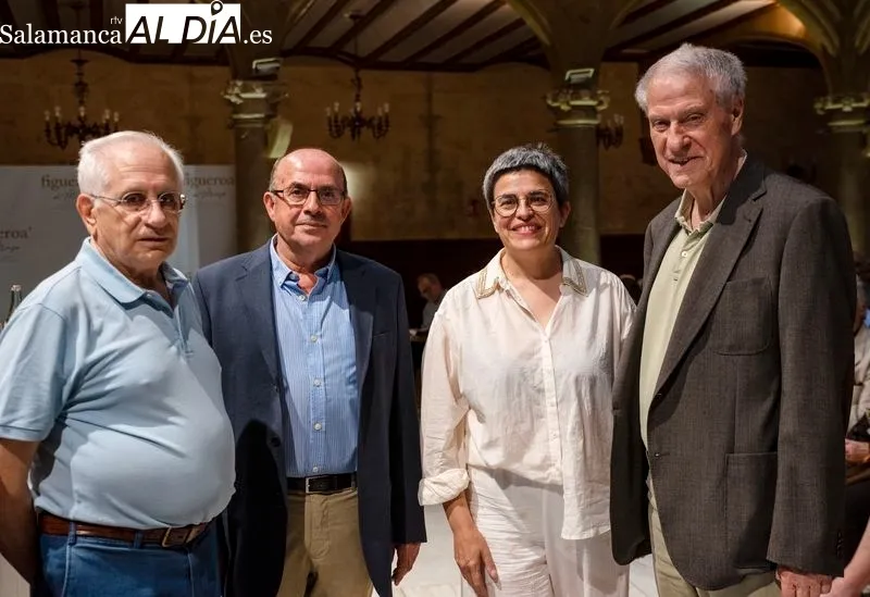 Presentación en el Casino de Salamanca del libro de Miguel Ángel del Arco sobre Inés Luna. Foto de Carmen Borrego