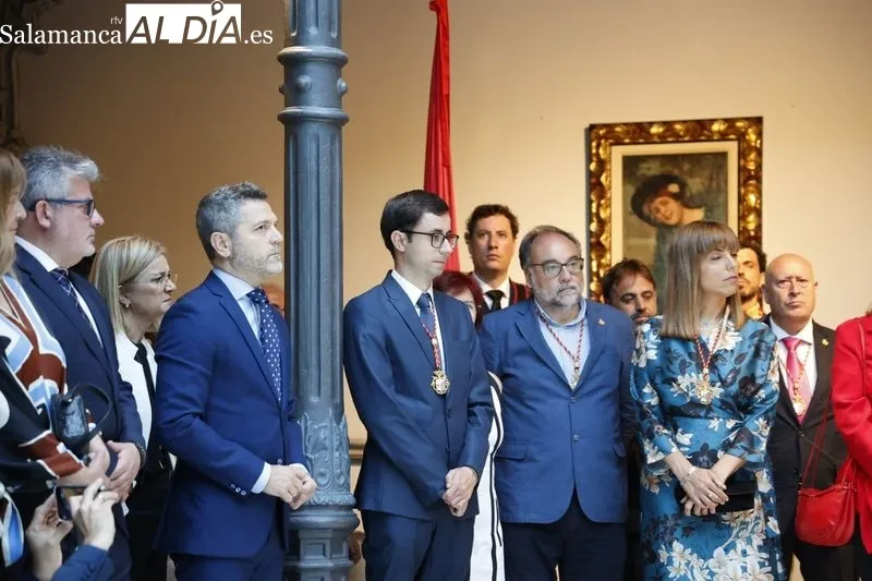 Recepción oficial del Ayuntamiento en la Casa Lis, con motivo de la fiesta de San Juan de Sahagún. Foto de David Sañudo