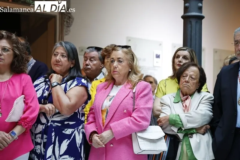Recepción oficial del Ayuntamiento en la Casa Lis, con motivo de la fiesta de San Juan de Sahagún. Foto de David Sañudo