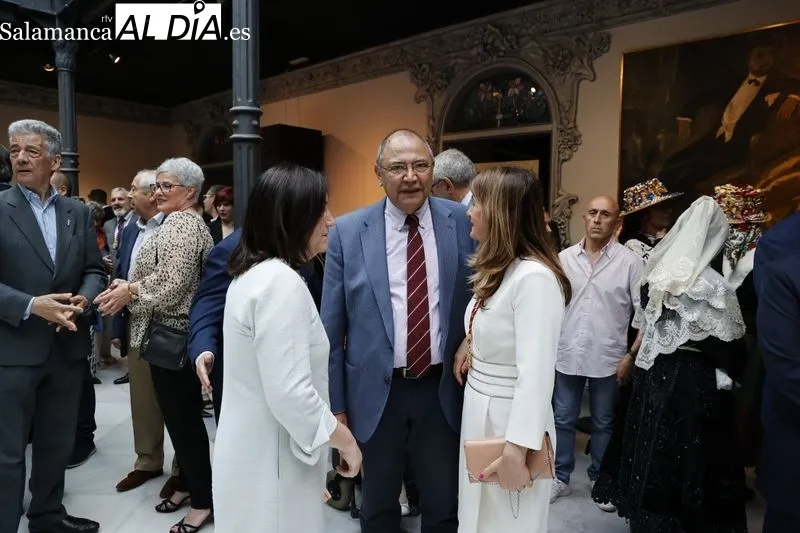Recepción oficial del Ayuntamiento en la Casa Lis, con motivo de la fiesta de San Juan de Sahagún. Foto de David Sañudo