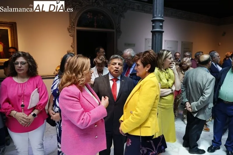 Recepción oficial del Ayuntamiento en la Casa Lis, con motivo de la fiesta de San Juan de Sahagún. Foto de David Sañudo