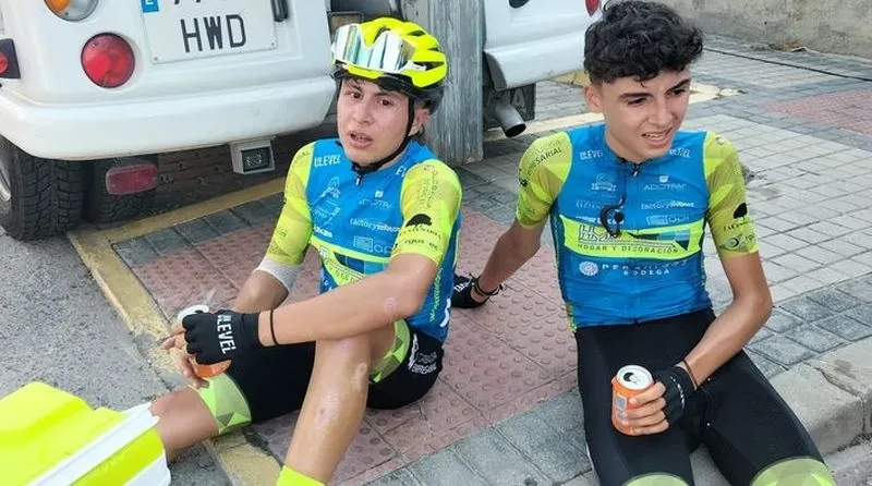 Sergio Perez y Alejandro Hernando en Segovia. Foto ECS