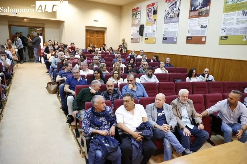 El secretario general de UGT, Pepe Álvarez,clausura las jornadas de formación de Fesmc UGT que se celebran en Salamanca. Foto de David Sañudo