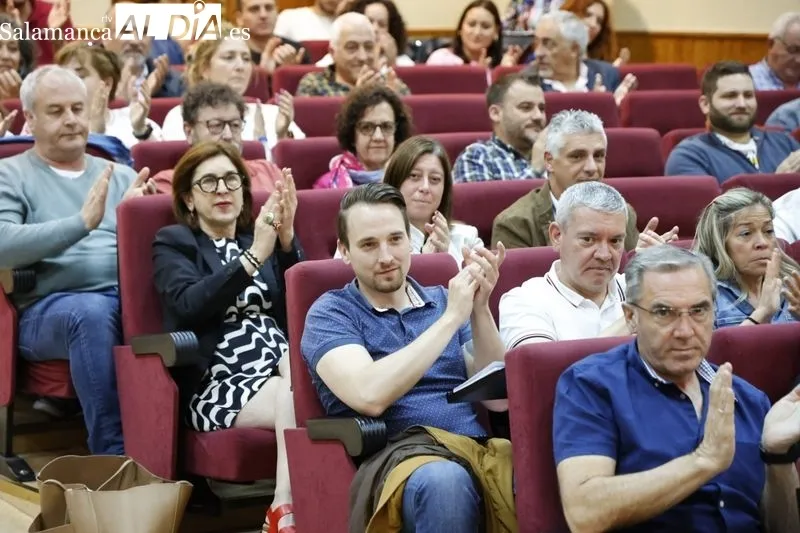 El secretario general de UGT, Pepe Álvarez,clausura las jornadas de formación de Fesmc UGT que se celebran en Salamanca. Foto de David Sañudo