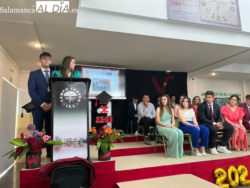 Graduación de la XXVII Promoción del IES Campo Charro de la Fuente de San Esteban