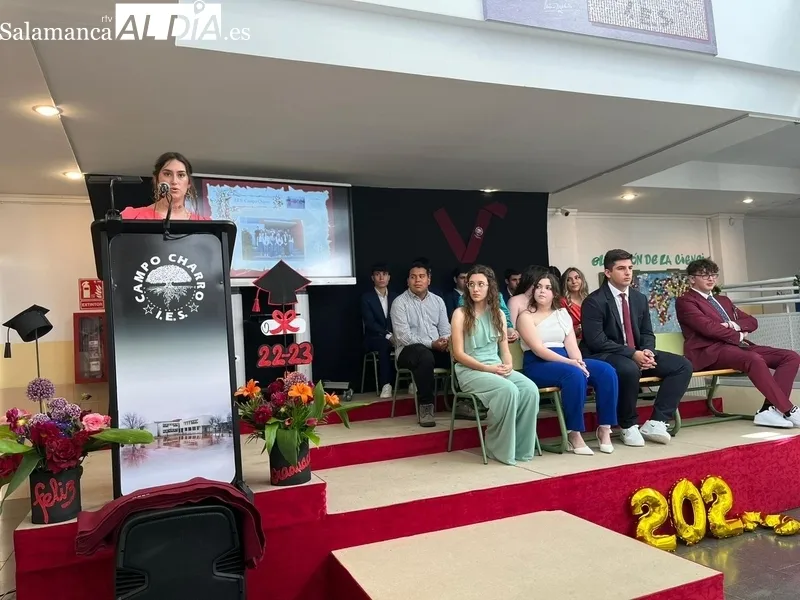 Graduación de la XXVII Promoción del IES Campo Charro de la Fuente de San Esteban