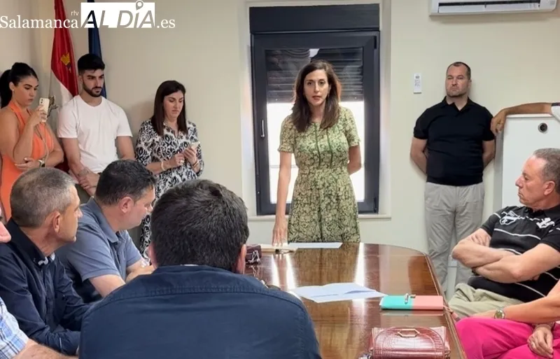 Toma de posesión de la nueva Corporación de Saucelle con David Sánchez al frente  
