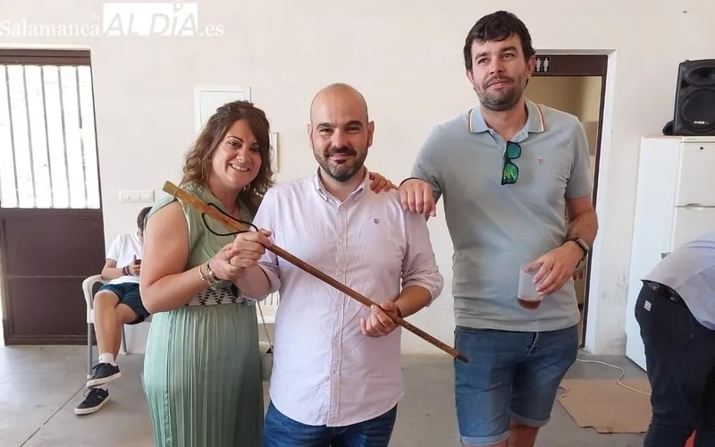 Las fiestas de San Antonio de Padua, en Gejo de los Reyes, coincidían con la toma de posesión de la nueva Corporación municipal, que estará presidida por Iván Calvo  