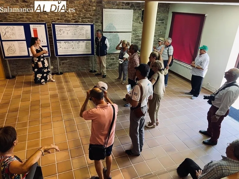 Visita del Automóvil Club de Salamanca a Vilvestre 
