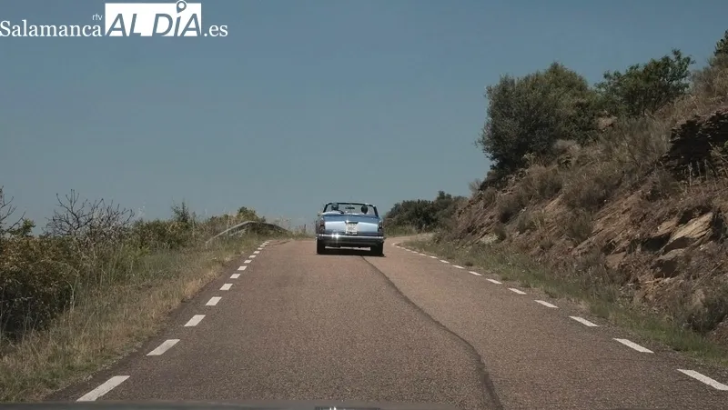 Visita del Automóvil Club de Salamanca a Vilvestre 