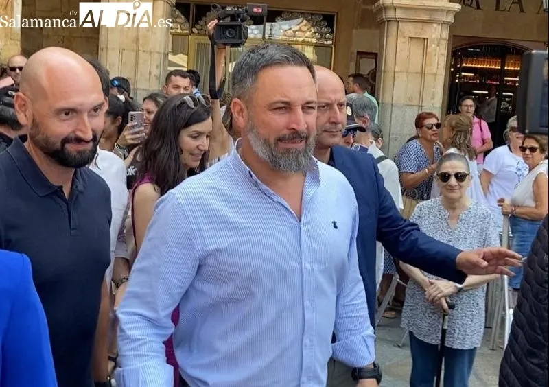 Abascal, en la Plaza / Vanesa Martins