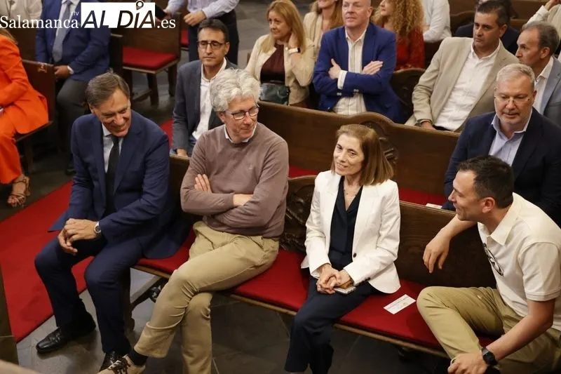 Inauguración del Centro de Lenguas de la Universidad Pontificia de Salamanca (UPSA). Foto de David Sañudo
