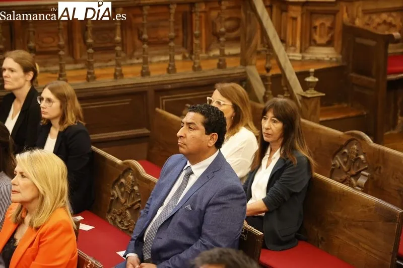 Inauguración del Centro de Lenguas de la Universidad Pontificia de Salamanca (UPSA). Foto de David Sañudo