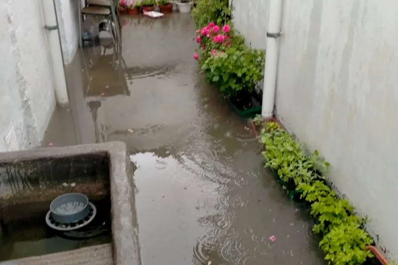 Las 'casas bajas' de Chamberí se inundaban tras la tormenta de este jueves
